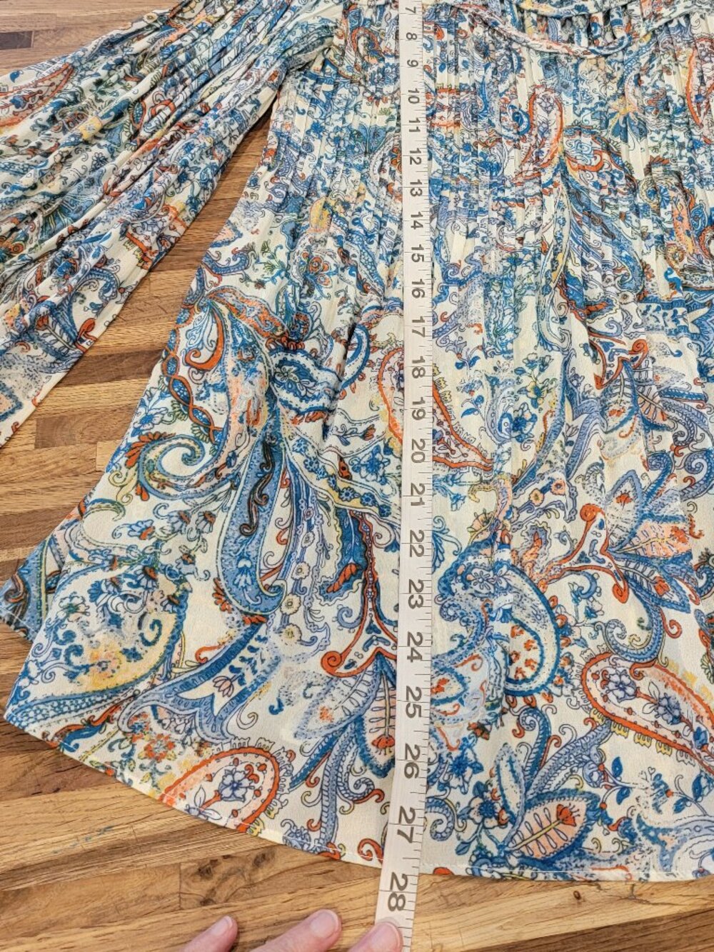 Spense Spring Breeze Bohemian Floral Print Blouse - Picture 8 of 12